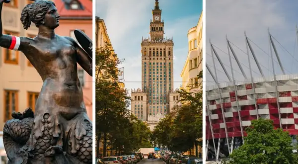 Syrenka Warszawska, Pałac Kultury i Nauki oraz Stadion Narodowy – to ciekawe miejsca w Warszawie, które warto zobaczyć.