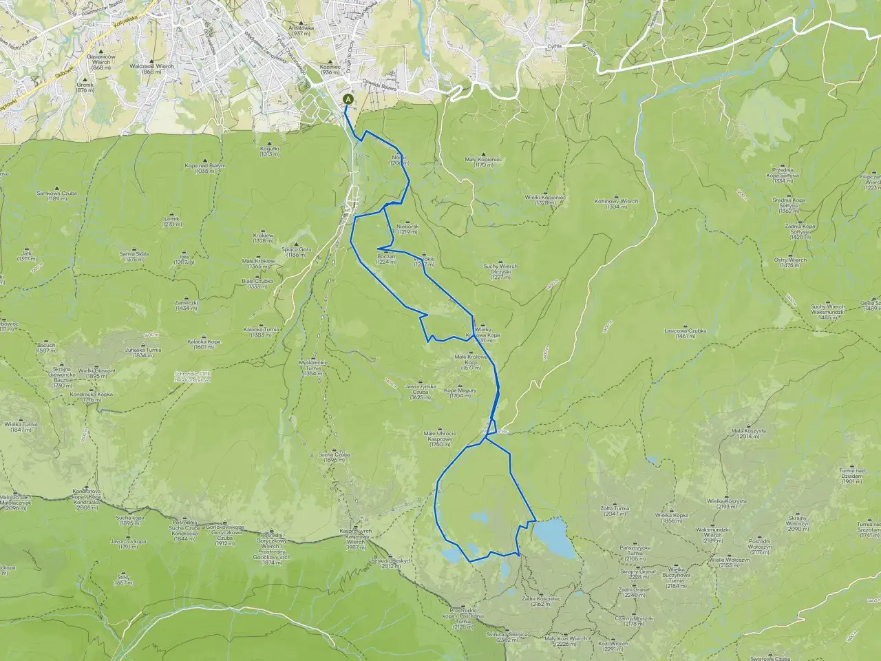 Trasa przez najtrudniejsze szczyty w Polsce: od Giewontu po Tatry Wysokie.