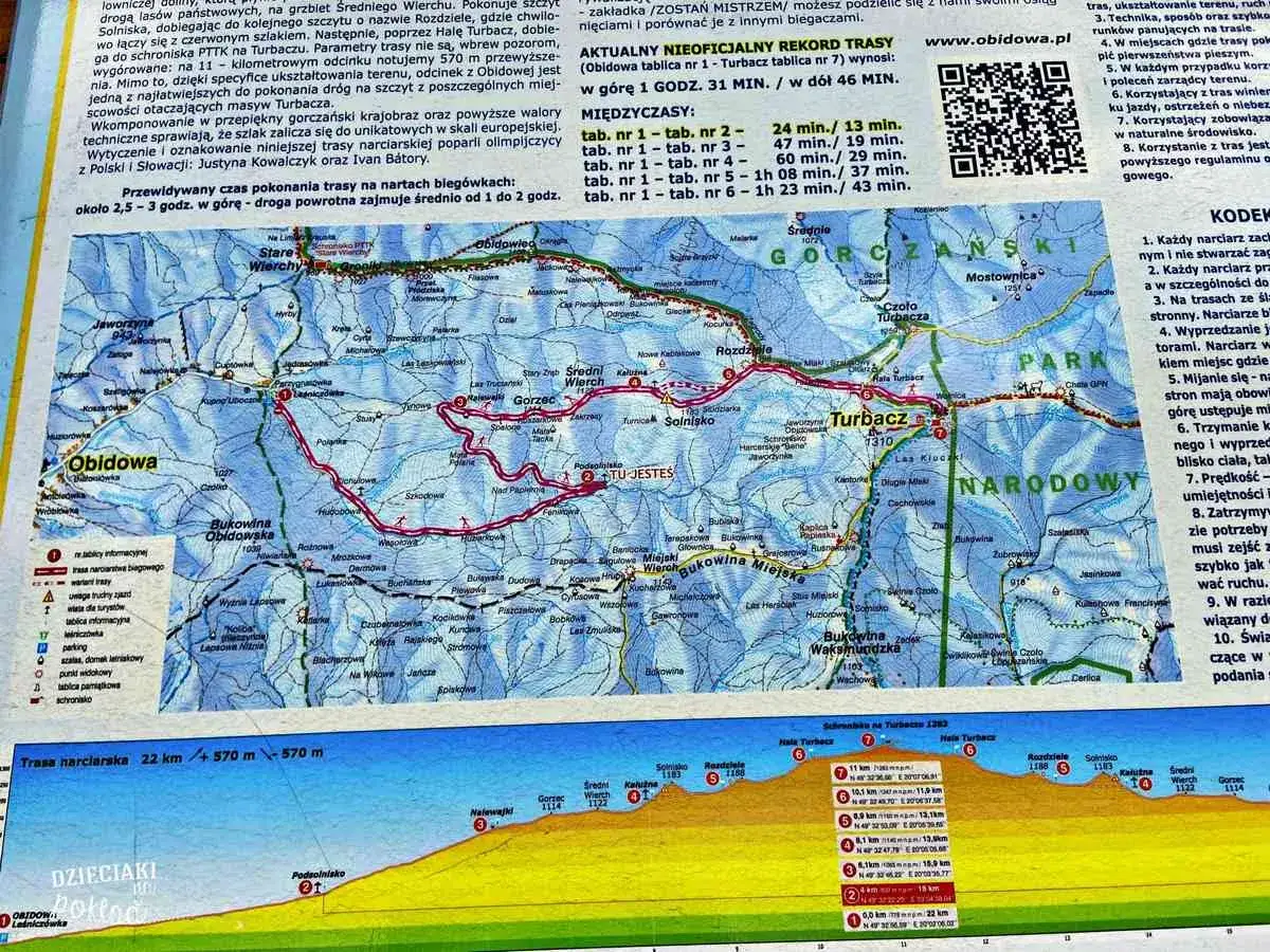 Turbacz: ile się idzie? Trasa z Obidowej na Turbacz to ok. 2,5-3 godz. w g&oacute;rę. Powr&oacute;t zajmuje 1-2 godz.